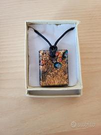 Collana in vetro di Murano 