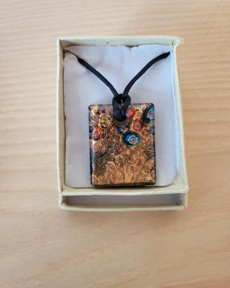 Collana in vetro di Murano 