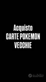 carte pokemon vecchie