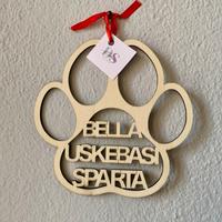 Decorazioni in legno personalizzabile