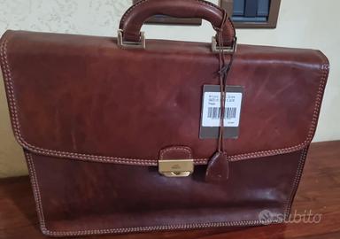 Cartella Ventiquattrore uomo in pelle The Bridge