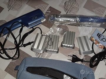 Piastra per capelli e arricciacapelli