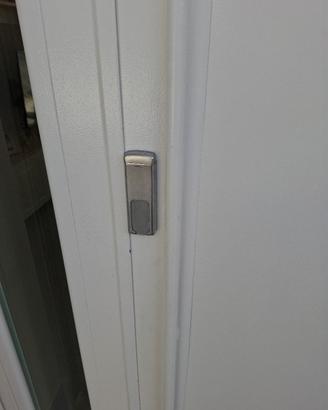 porta blindata verniciata a fuoco