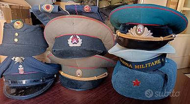 lotto berretti militari