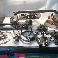 kit completo shimano 105 meccanico + accessori