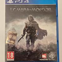 La Terra di Mezzo L’Ombra di Mordor PS4 originale