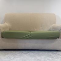 Divano letto 2 posti beige – rete metallica