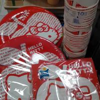 kit piatti di Hello Kitty 