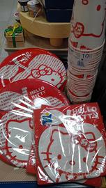 kit piatti di Hello Kitty 