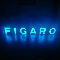 Insegna Luminosa BARBIERE Anni 70 FIGARO 230 cm