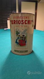 Scatola latta vintage Effervescente Brioski 5Kg