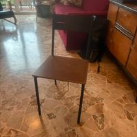 Sedie Moderne legno e metallo