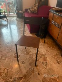 Sedie Moderne legno e metallo
