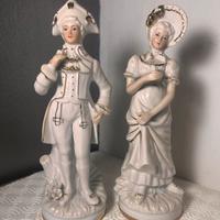 Coppia di statuine di Capodimonte