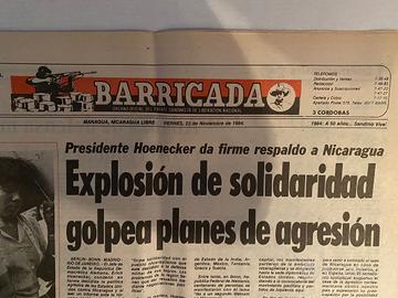 17 copie Barricada del FSLN Nicaragua e maglietta