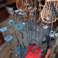 candelabri in ferro battuto 
