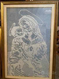 Quadro Madonna con Bambino Gesù
