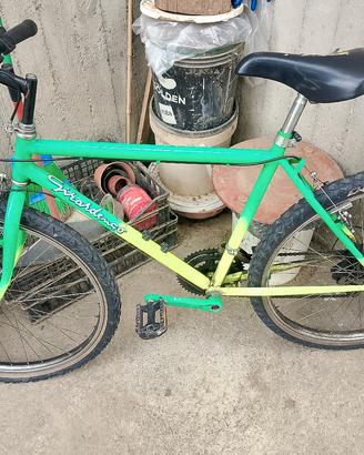 Mountain Bike GIRARDENGO Vintage Verde Fluo 