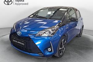 Toyota Yaris 1.5 Hybrid 5 porte Lounge Blue