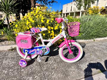 Bicicletta per piccole principesse 12 14 16