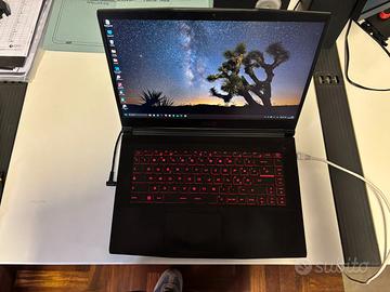 Notebook  MSI GF63 – Intel i7, 32GB RAM, GTX 1650