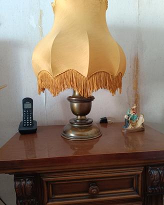 Coppia Abat-jour Vintage Ottone