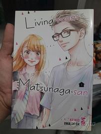 living-room matsunaga-san 1 e 2 manga star comics