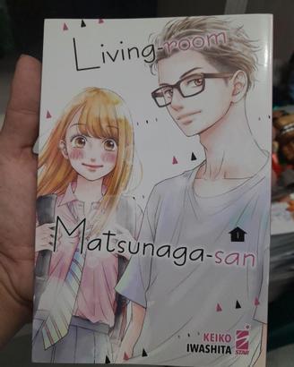 living-room matsunaga-san 1 e 2 manga star comics