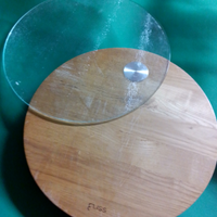 Tagliere legno/vetro