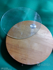 Tagliere legno/vetro