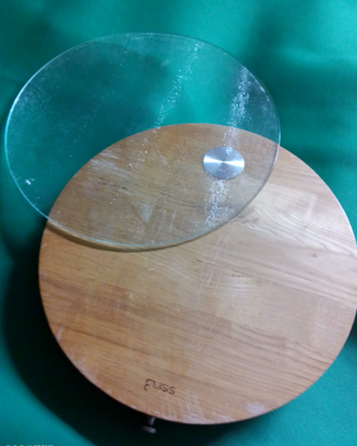 Tagliere legno/vetro