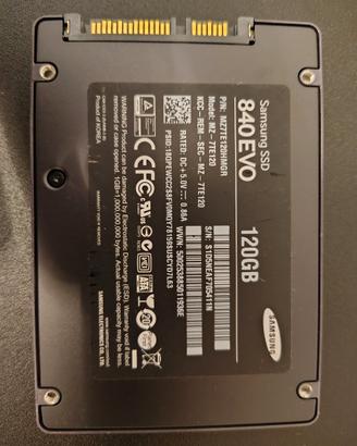 SSD Samsung 120 GB