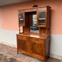 Credenza o madia sarda in noce