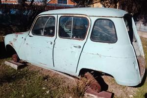 Renault 4 l mk1 1967-71 prima serie  no ruggine!