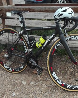 bici da corsa hersh taglia s carbon