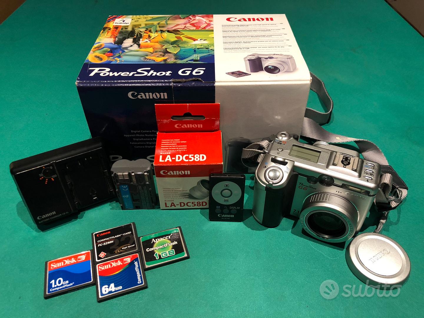 canon powershot g6