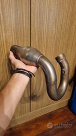 COLLETTORE TITANIO KTM HUSQVARNA GAS GAS