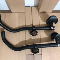 Prolunghe manubrio bici Aerobar triathlon