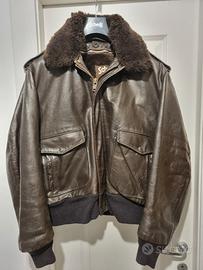 Schott fly jacket 684sm marrone 