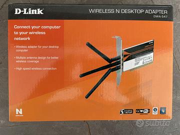 Scheda di rete D-Link DWA-547