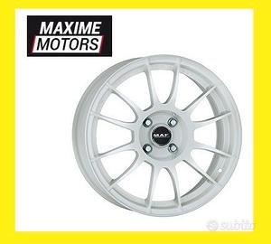 Cerchi da 17 MAK XLR bianchi 500 Abarth Alfa Mito