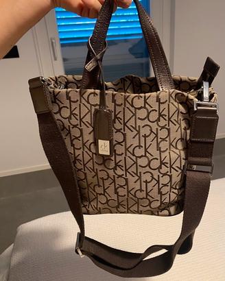 Borsa a secchiello Calvin Klein Nuova
