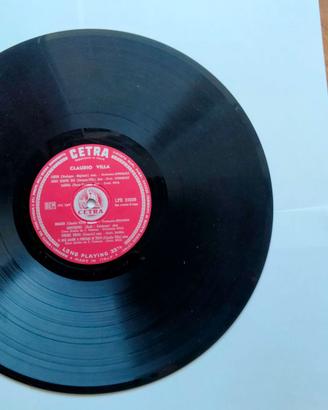 DISCO CLAUDIO VILLA  - CETRA  -  LONG  PLAYING  33