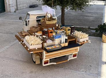 Ape 50 eventi - carretto matrimoni food truck