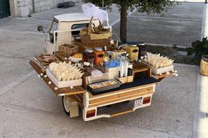 Ape 50 eventi - carretto matrimoni food truck