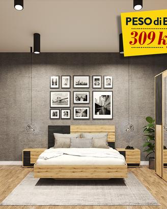 HOUSTON 2 UNA CAM. MATRIMONIALE COMPLETA!