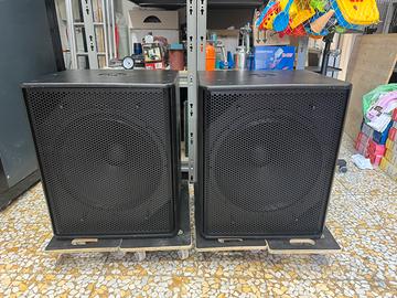Coppia Subwoofer attivi  PROEL SMTV18SA