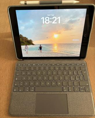iPad 9ª gen + Apple Pencil + Logitech Combo Touch
