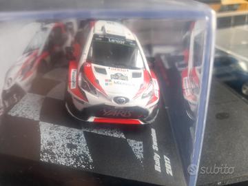Toyota Yaris Wrc Modellino Scala 1_43 