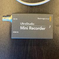 Blackmagic ultrastudio mini recorder